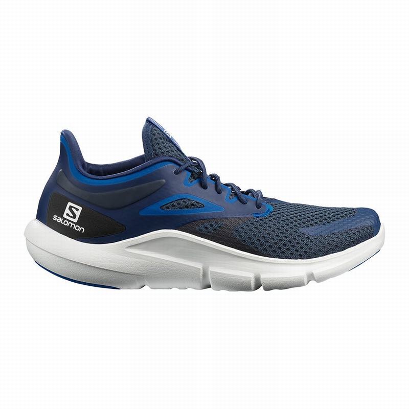 Salomon PREDICT MOD Zapatillas Running Asfalto Hombre - Azul Marino / Blancas - Colombia (47580-MLXT